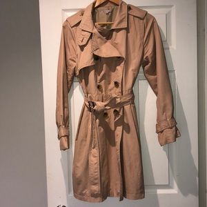 GAP cream / pinkish beige trench coat